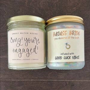 Engagement Candle - Cream